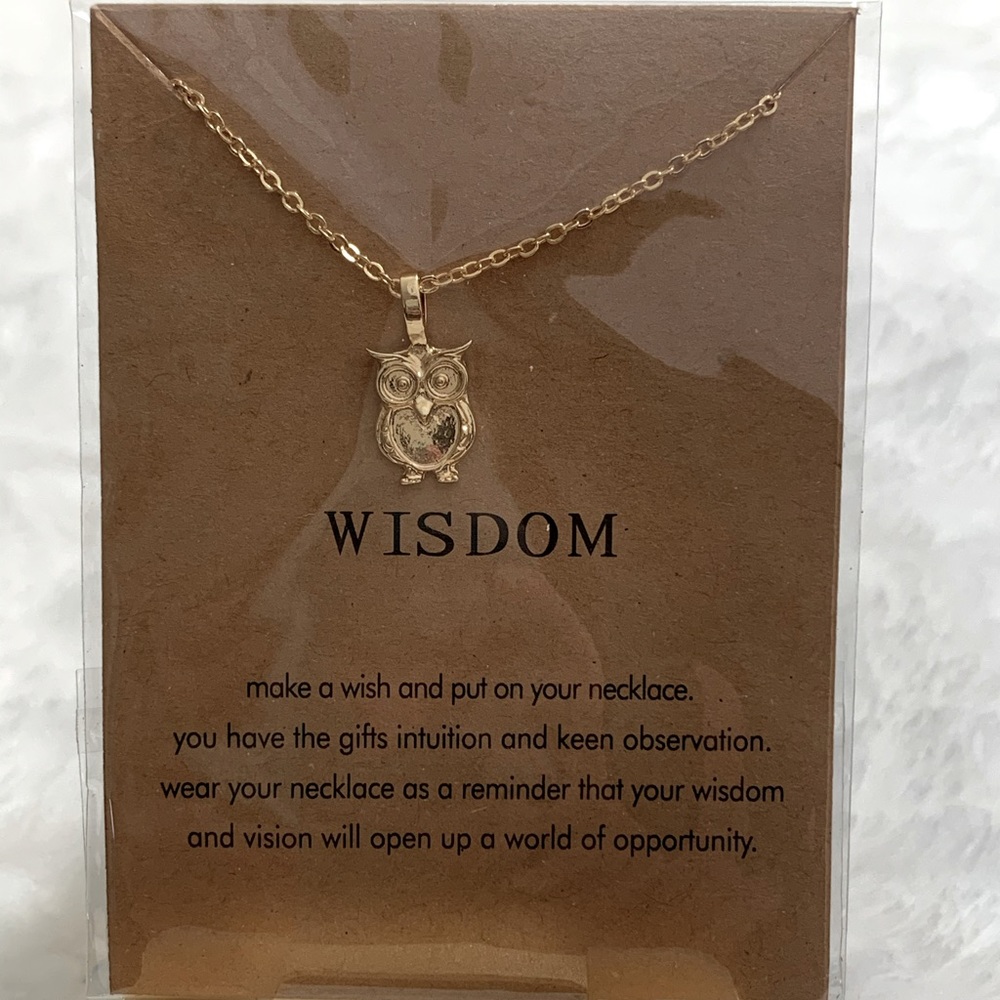 New 🦉 Wisdom Owl necklace Boho cute & trendy